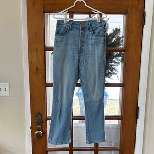 MOTHER High Rise kick fly Jeans